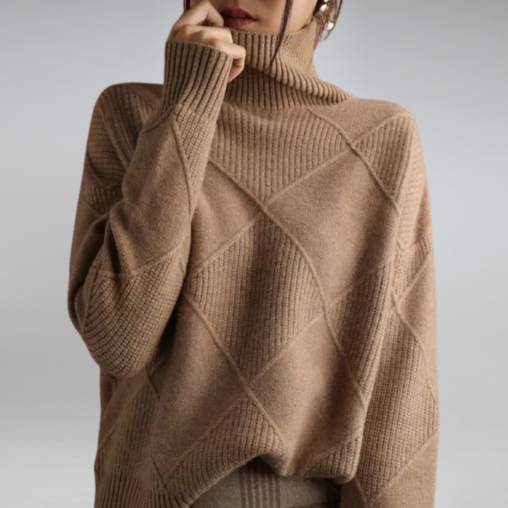 ROSE | Soft Turtleneck Sweater