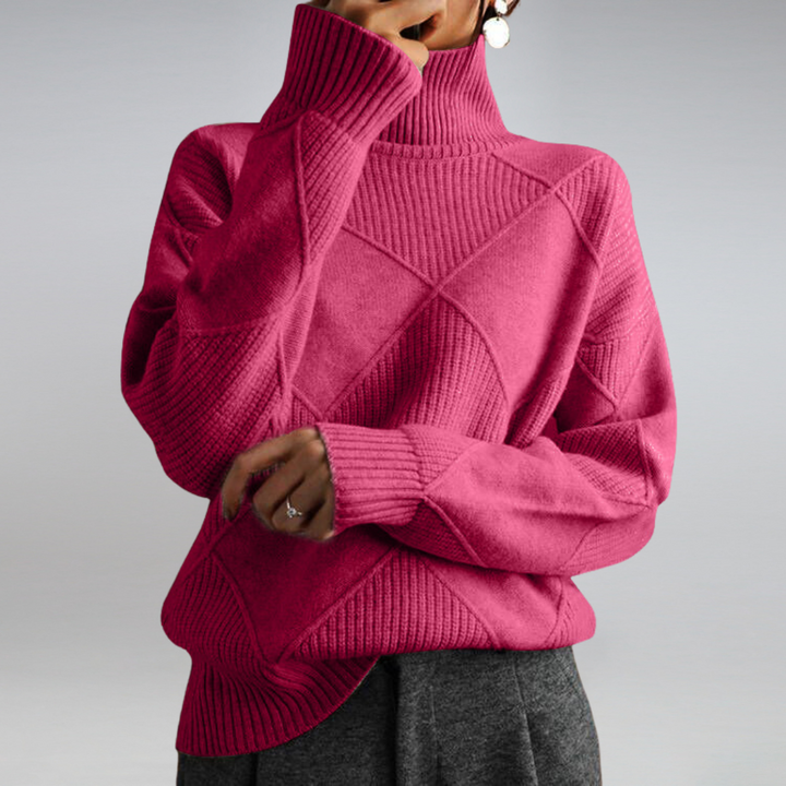 ROSE | Soft Turtleneck Sweater