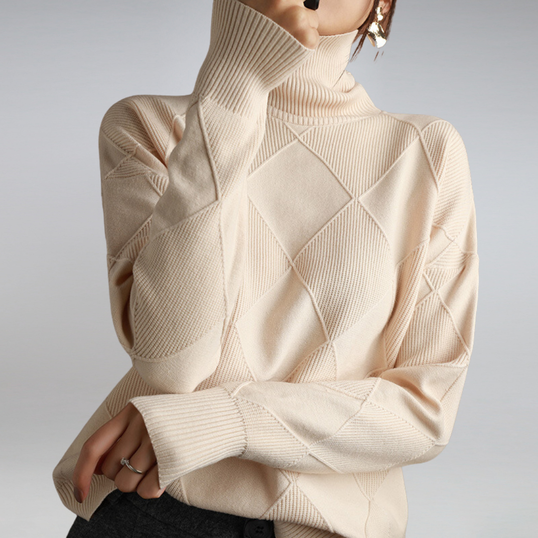 ROSE | Soft Turtleneck Sweater