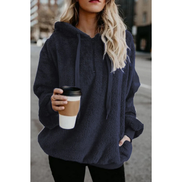 DEESE | Hooded Zip Sweater