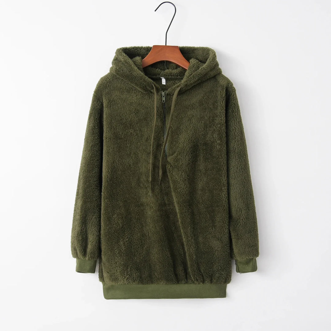 DEESE | Hooded Zip Sweater