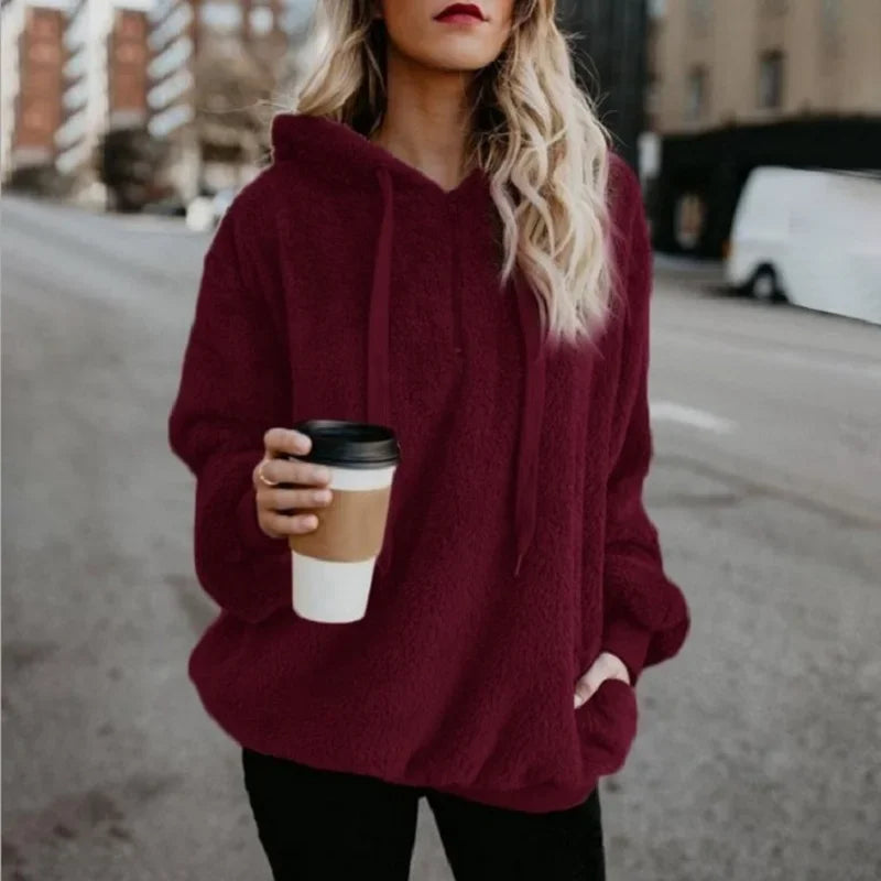 DEESE | Hooded Zip Sweater